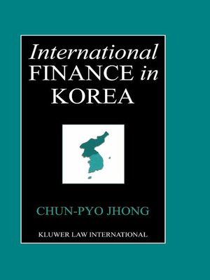 cover image of International Finance in Korea